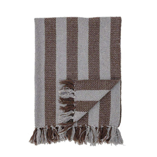 Plaid Nann mini brown 100x80cm - Het Adres