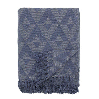 Plaid Udine blau 160x130cm - Het Adres