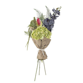 Poetry bouquet groen van Bloomingville, schuin bekeken met vorm en afwerking zichtbaar
