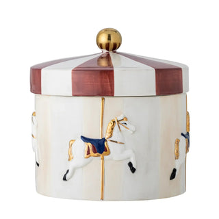 Pot aardewerk rood Merry-go-round 19cm van Bloomingville, duidelijk als hoofdfoto afgebeeld