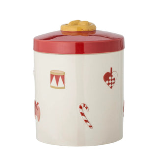 Pot aardewerk rood Yule 15cm van Bloomingville, duidelijk als hoofdfoto afgebeeld