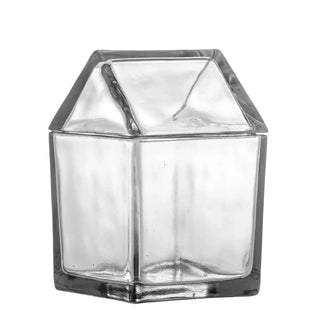 Pot gerecycled glas helder Elius 19cm van Bloomingville, duidelijk als hoofdfoto afgebeeld