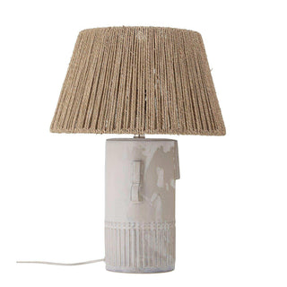 Lampada da tavolo in ceramica bianca Rama - Het Adres