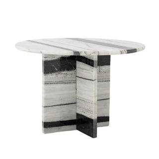 Salontafel rond marmer wit Rosito 61cm van Bloomingville, duidelijk als hoofdfoto afgebeeld