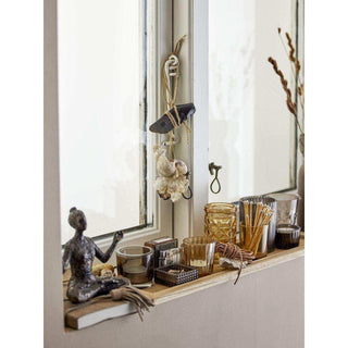 Sanga sfeerlicht set bruin 56cm van Bloomingville, van dichtbij met materiaal en afwerking zichtbaar