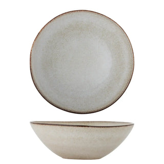 Schaal aardewerk beige Sandrine 26cm van Bloomingville, duidelijk als hoofdfoto afgebeeld