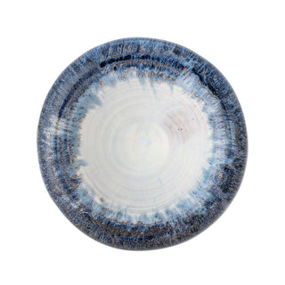 Schaal aardewerk blauw Finna van Bloomingville, vanuit een aanvullend productaanzicht
