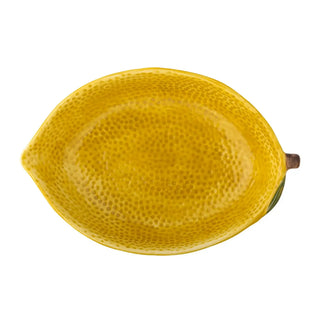 Schaal aardewerk geel Limone 26cm van Bloomingville, vanuit een aanvullend productaanzicht