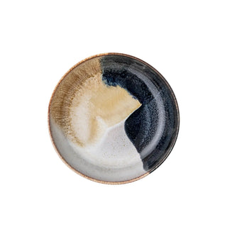 Schaal aardewerk grijs Jules 17cm van Bloomingville, van bovenaf met vorm en indeling zichtbaar