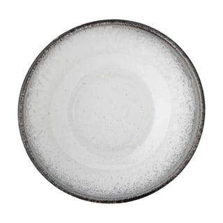 Schaal aardewerk grijs Paula 16cm van Bloomingville, aan de achterzijde met afwerking zichtbaar