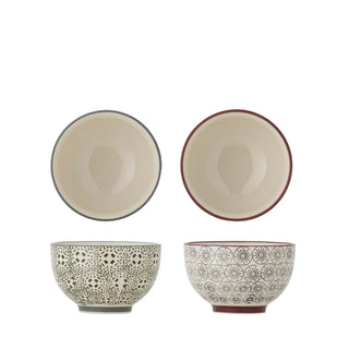 Schaal aardewerk groen Karine 10cm - set van 2 van Bloomingville, duidelijk als hoofdfoto afgebeeld
