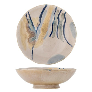 Schaal aardewerk multi Imogen 24cm van Bloomingville, duidelijk als hoofdfoto afgebeeld