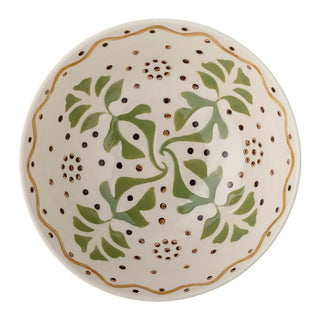 Schaal aardewerk nature Heikki 19cm van Bloomingville, vanuit een aanvullend productaanzicht