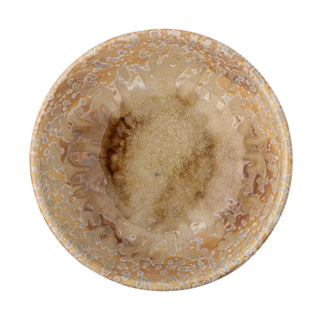 Schaal aardewerk nature Milani 14cm van Bloomingville, aan de achterzijde met afwerking zichtbaar