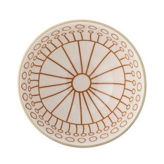 Schaal aardewerk oranje Maple 11cm van Bloomingville, aan de achterzijde met afwerking zichtbaar