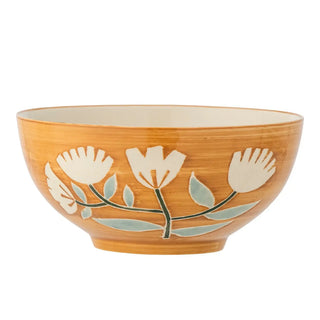 Schaal aardewerk oranje Tangier 19cm van Bloomingville, duidelijk als hoofdfoto afgebeeld