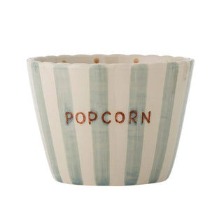 Schaal aardewerk popcorn 17cm van Bloomingville, vanuit een aanvullend productaanzicht