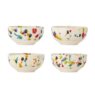Schaal aardewerk rood Freckles - set van 4 van Bloomingville, duidelijk als hoofdfoto afgebeeld