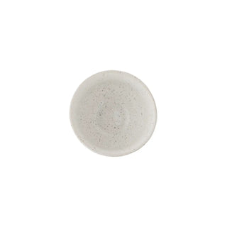 Schaal aardewerk wit Addison 8cm van Bloomingville, van bovenaf met vorm en indeling zichtbaar
