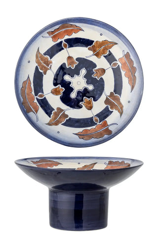 Schaal aardewerk zwart Myrna 29cm van Bloomingville, duidelijk als hoofdfoto afgebeeld