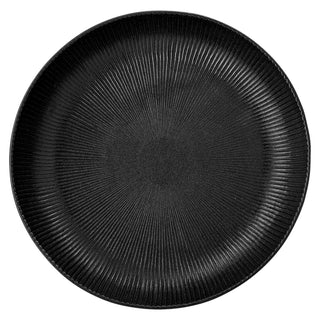 Schaal aardewerk zwart Neri 33cm van Bloomingville, vanuit een aanvullend productaanzicht