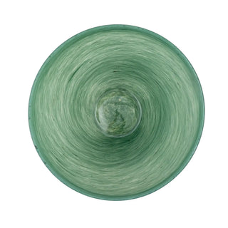 Schaal glas groen Esmaralda 25cm van Bloomingville, vanuit een aanvullend productaanzicht