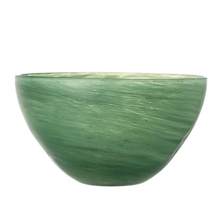 Schaal glas groen Esmaralda 25cm van Bloomingville, duidelijk als hoofdfoto afgebeeld