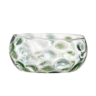Schaal glas groen Rondha 12cm van Bloomingville, duidelijk als hoofdfoto afgebeeld