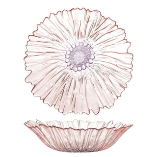 Schaal glas roze Mariko 31cm van Bloomingville, duidelijk als hoofdfoto afgebeeld