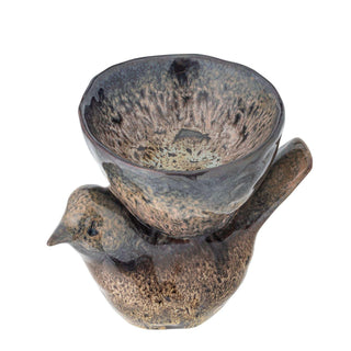 Schaaltje aardewerk bruin Phil 16cm van Bloomingville, vanuit een aanvullend productaanzicht