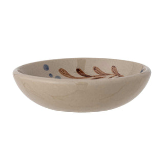 Schalen blauw peline 11cm - set van 2 van Bloomingville, van bovenaf met vorm en indeling zichtbaar
