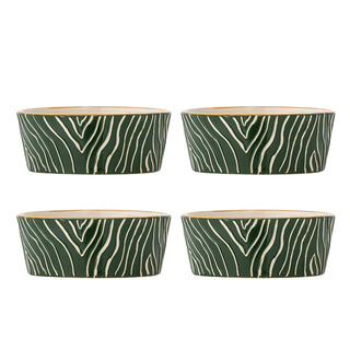 Schalen Woodsby Ø13,5 cm - set van 4 van Bloomingville, duidelijk als hoofdfoto afgebeeld