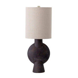 Lampada da tavolo Sergio terracotta marrone - Het Adres