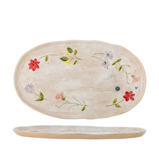 Serveerbord aardewerk multi Camilla 42cm van Bloomingville, duidelijk als hoofdfoto afgebeeld