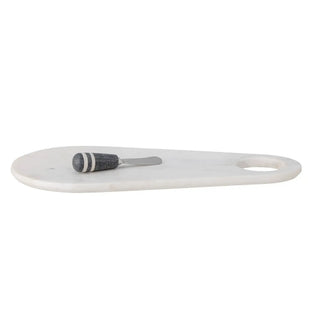Serveerplank marmer wit Abrielle 42cm van Bloomingville, duidelijk als hoofdfoto afgebeeld