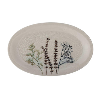 Serveerschaal aardewerk nature Bea 28cm van Bloomingville, duidelijk als hoofdfoto afgebeeld