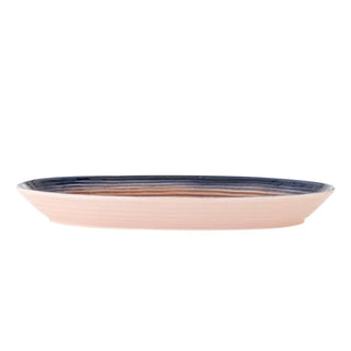 Serveerschaal aardewerk Tatum 32cm van Bloomingville, aan de achterzijde met afwerking zichtbaar