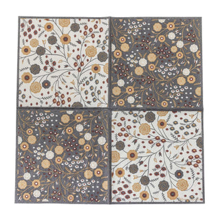 Servet papier nature Eydis - set van 20 van Bloomingville, van dichtbij met materiaal en afwerking zichtbaar
