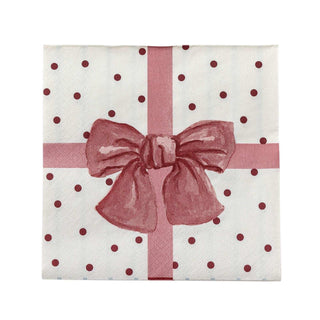 Servetten papier blauw Bowie van Bloomingville, van dichtbij met materiaal en afwerking zichtbaar