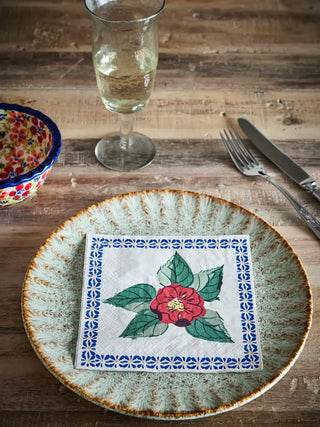 Servetten papier multi Florist van Bloomingville, in een gestileerde productopstelling