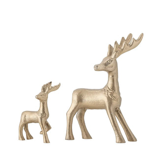 Set deco aluminium goud Kila - set van 2 van Bloomingville, duidelijk als hoofdfoto afgebeeld