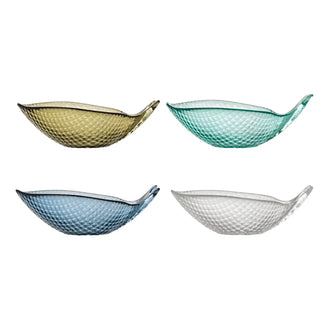 Set schaaltjes glas multi Yuta - set van 4 van Bloomingville, aan de achterzijde met afwerking zichtbaar