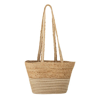 Shopper jute nature Simona van Bloomingville, duidelijk als hoofdfoto afgebeeld