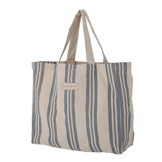 Shopper katoen blauw Trina van Bloomingville, duidelijk als hoofdfoto afgebeeld