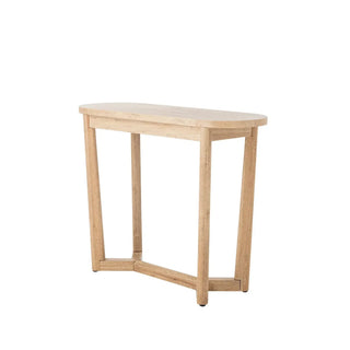 Sidetable rubberwood beige/naturel Serrone van Bloomingville, duidelijk als hoofdfoto afgebeeld