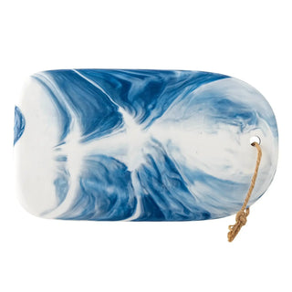 Snijplank aardewerk blauw Aiden 35cm van Bloomingville, duidelijk als hoofdfoto afgebeeld