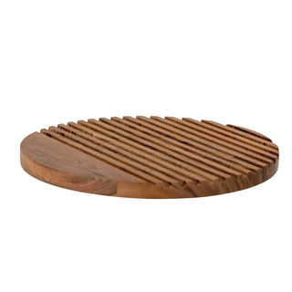 Snijplank mango bruin Dotta 25cm van Bloomingville, aan de achterzijde met afwerking zichtbaar