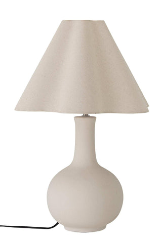 Tafellamp aardewerk wit Heide 60cm van Bloomingville, duidelijk als hoofdfoto afgebeeld