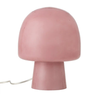Tafellamp glas roze Paddy 26cm van Bloomingville, duidelijk als hoofdfoto afgebeeld