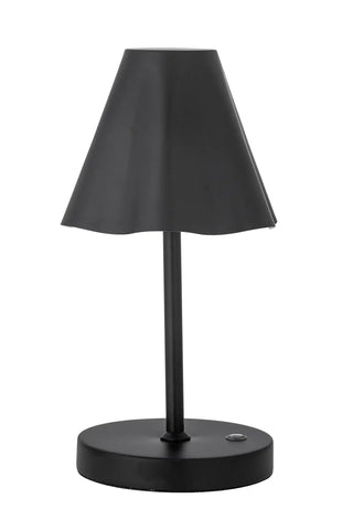 Tafellamp metaal zwart Lianna 28cm van Bloomingville, duidelijk als hoofdfoto afgebeeld